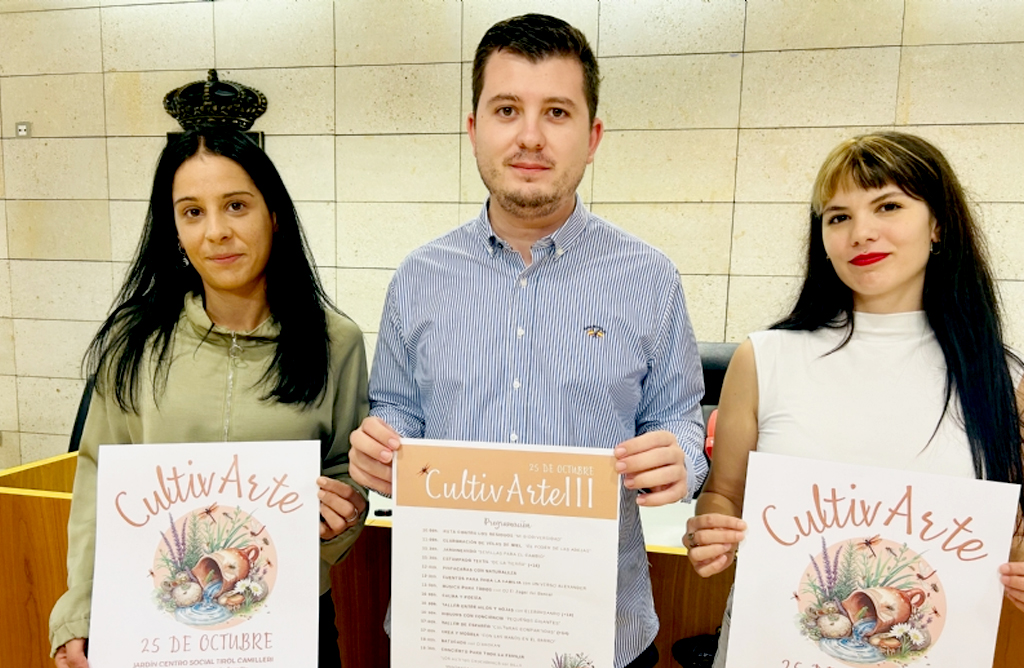 La III edicin del CultivArte se celebra el 25 de octubre en el jardn del Centro Social Tirol Camilleri