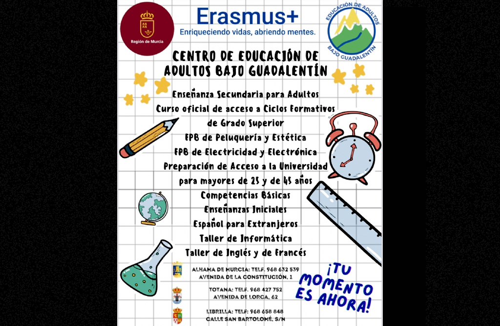 El IES Juan de la Cierva y Codornu organiza este lunes 14 de octubre la I Jornada de Experiencias Erasmus+