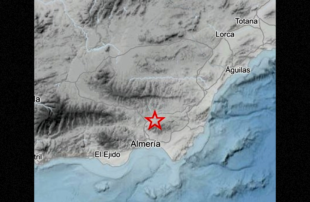 Un terremoto de 4.3 en la escala de Richter sacude Almer�a, Granada, Ja�n y Murcia